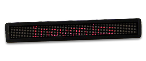 Inovonics LED Sign